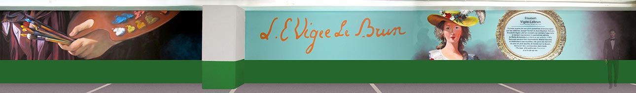 fresque Vigée-Lebrun Élisabeth