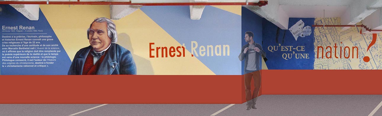 fresque Renan Ernest